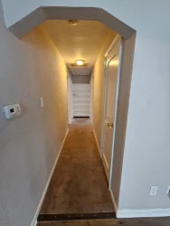 A wall in a residential home in Delaware County, PA after drywall repair